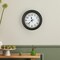 12 Inch Retro Silent Wall Clock, Non-Ticking Quartz Clock for Living Room Kitchen Office School